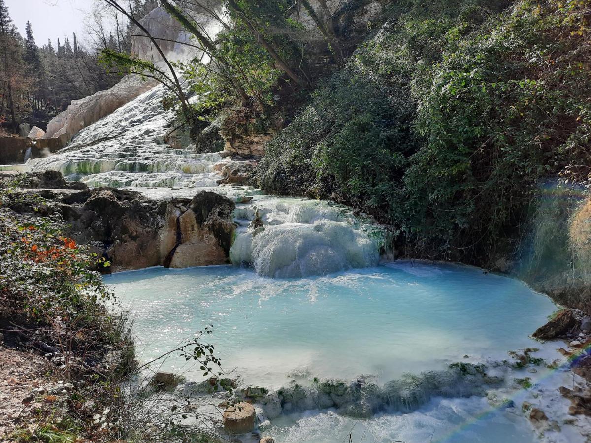 Finestra Della Val D'Orcia Daire Contignano Dış mekan fotoğraf